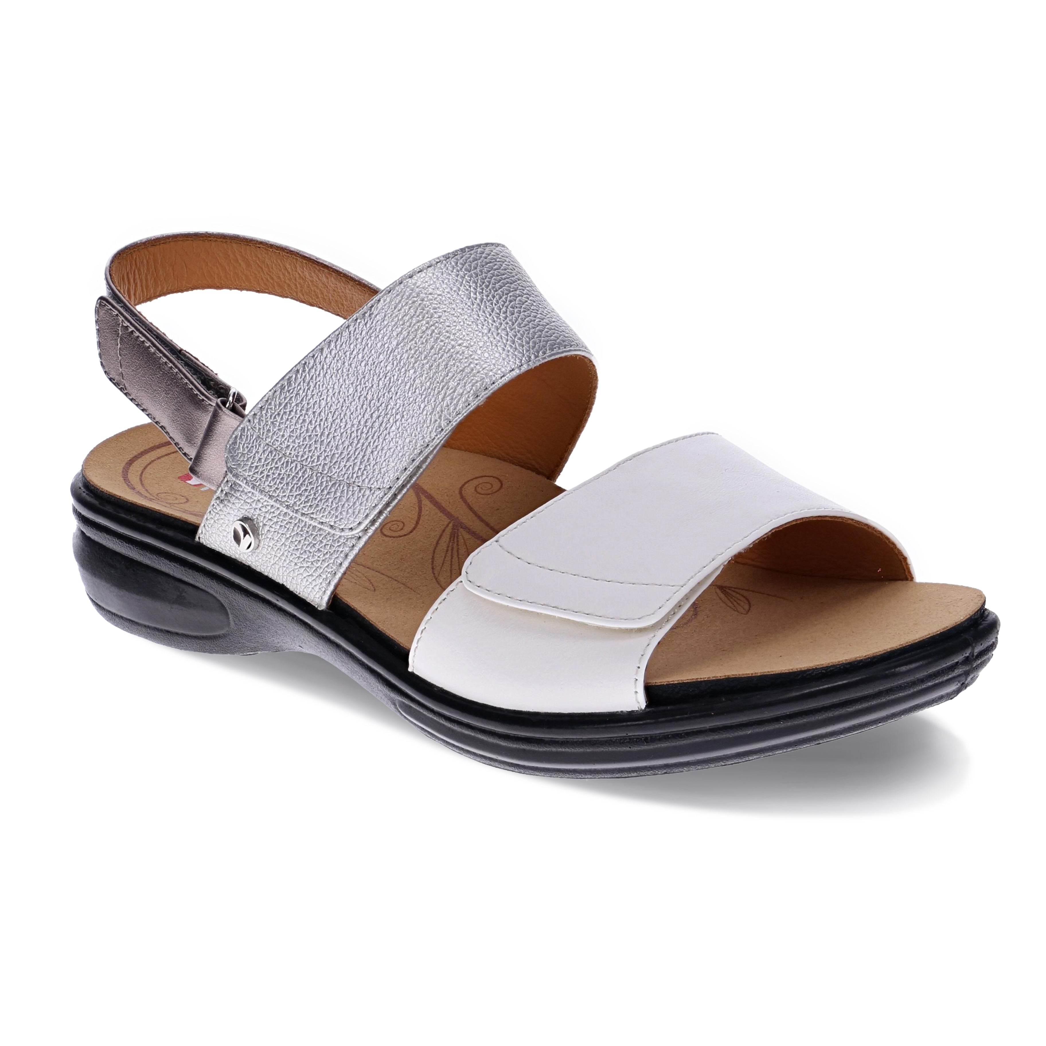 Como Back Strap Leather Sandals