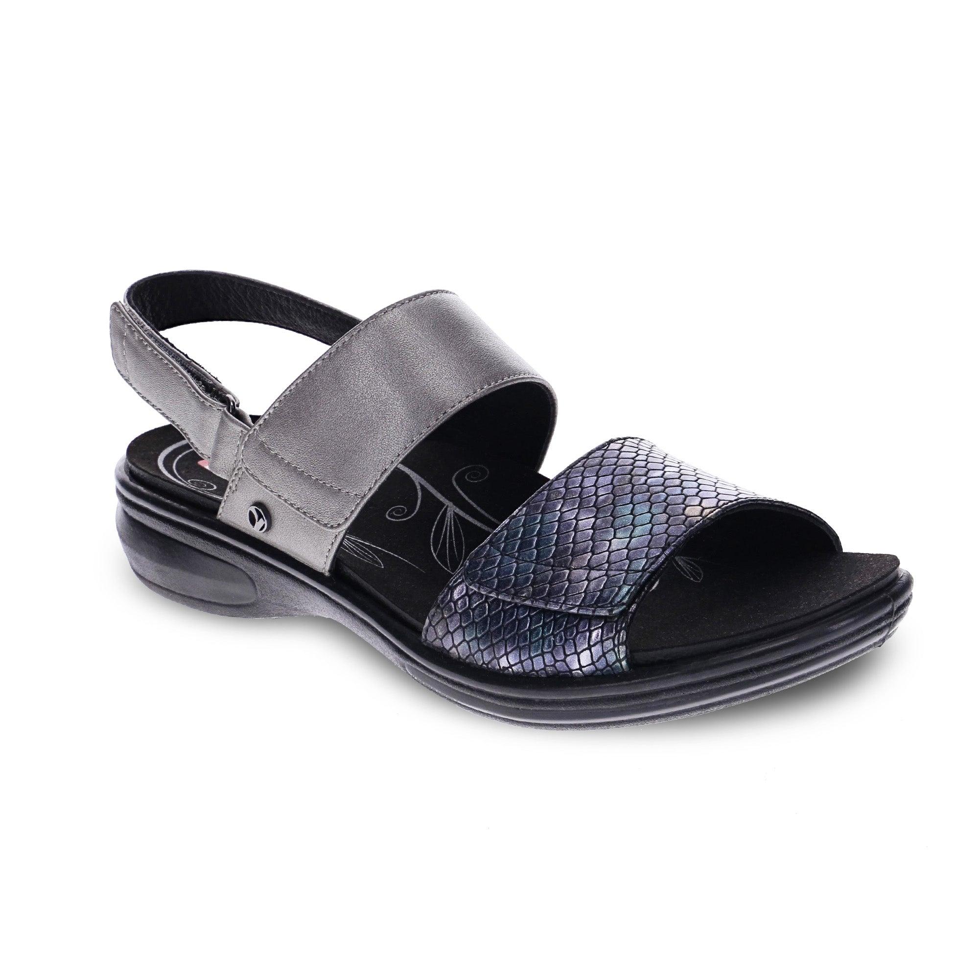 Como Back Strap Leather Sandals