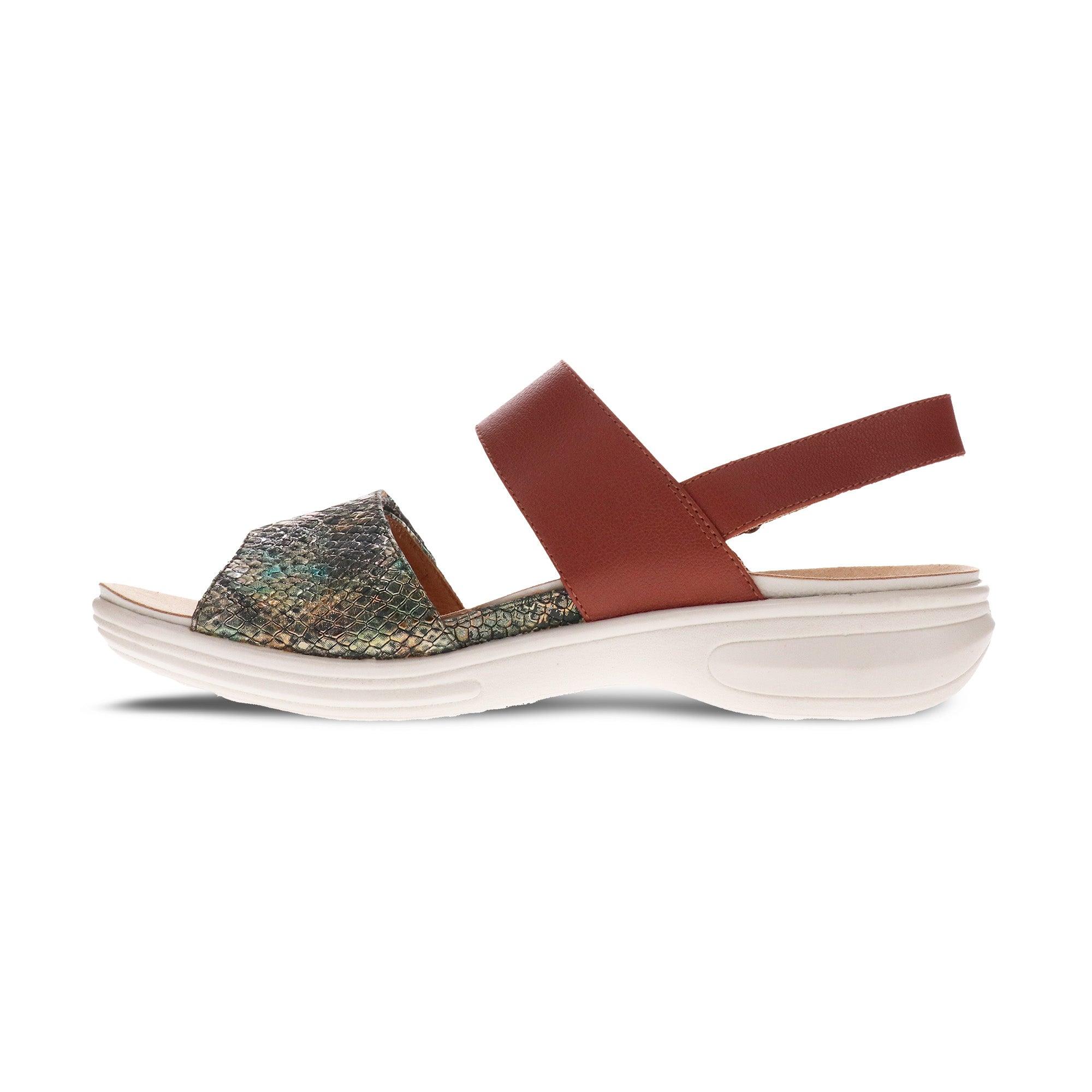 Como Back Strap Leather Sandals - Revere Shoes