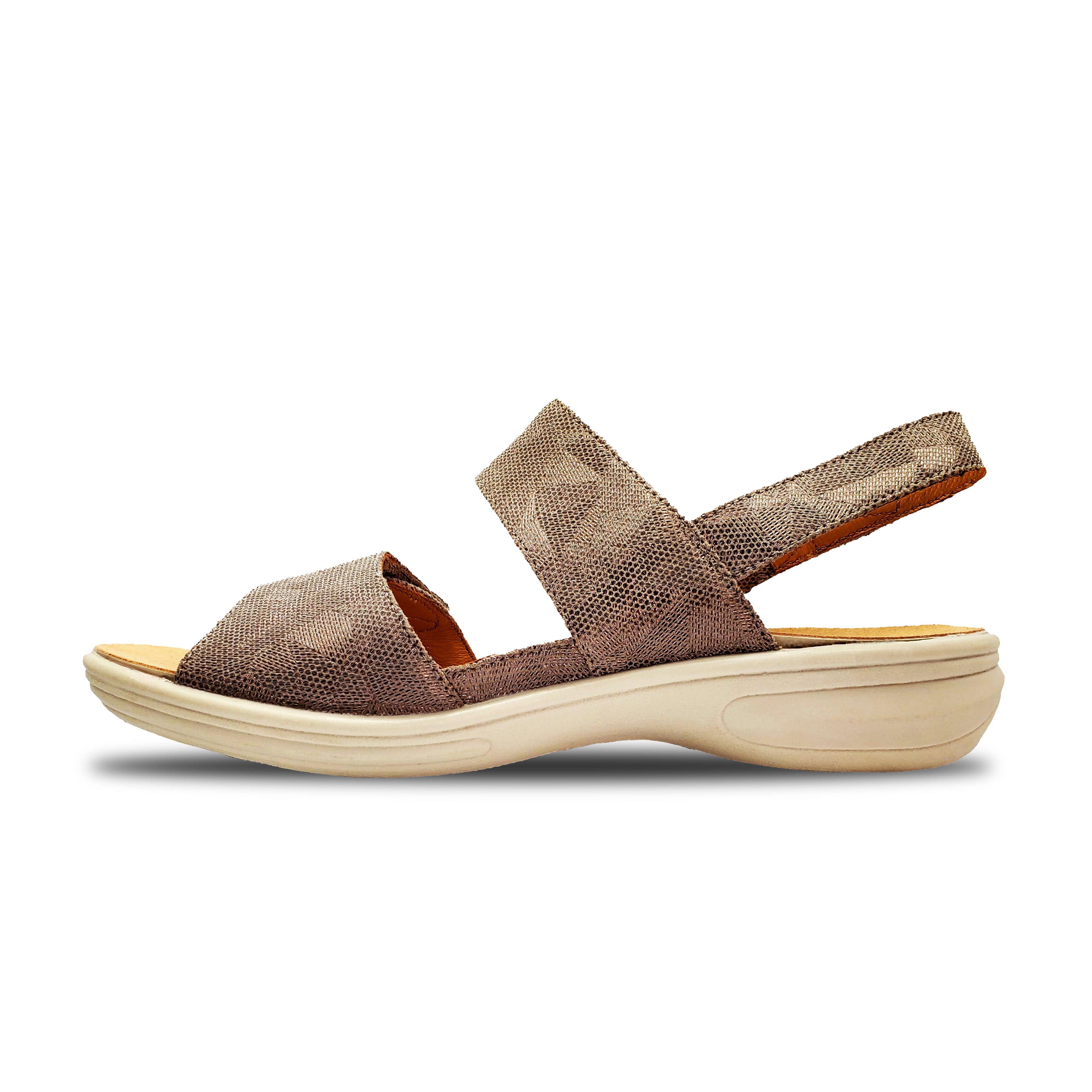 Como Back Strap Leather Sandals - Revere Shoes