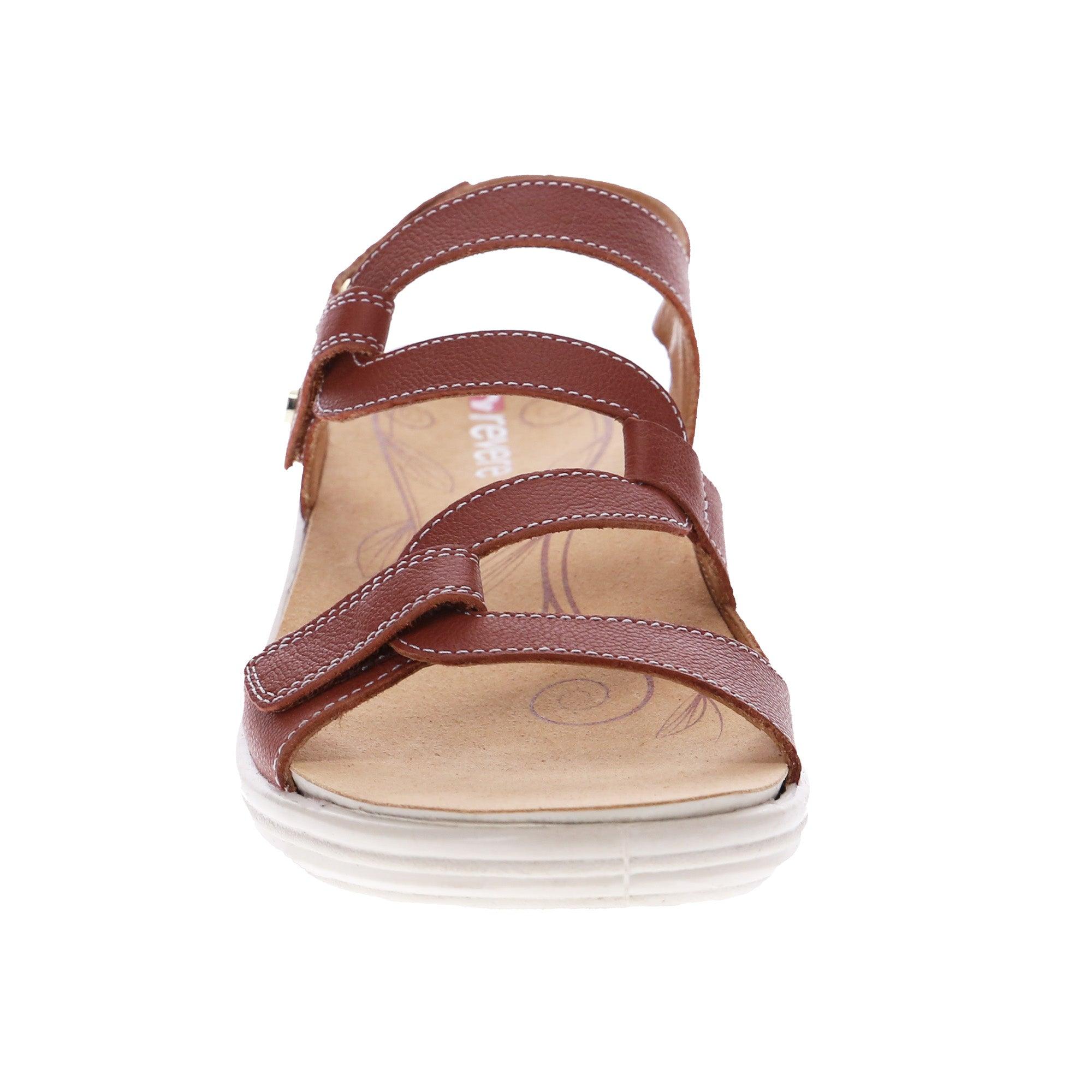 Emerald 3 Strap Leather Sandals - Final Sale