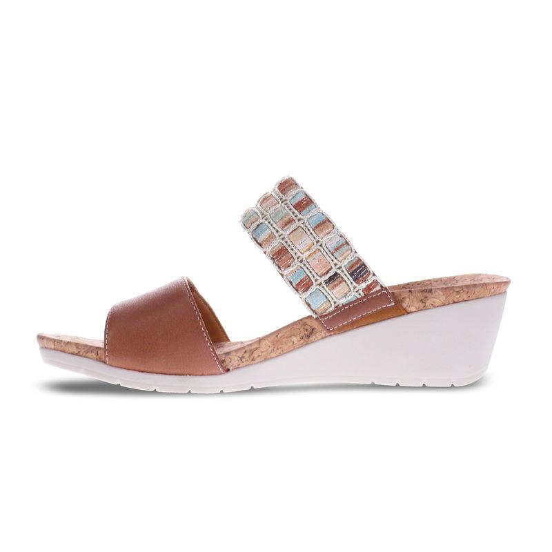 Sorrento Cork Wedges - Revere Shoes