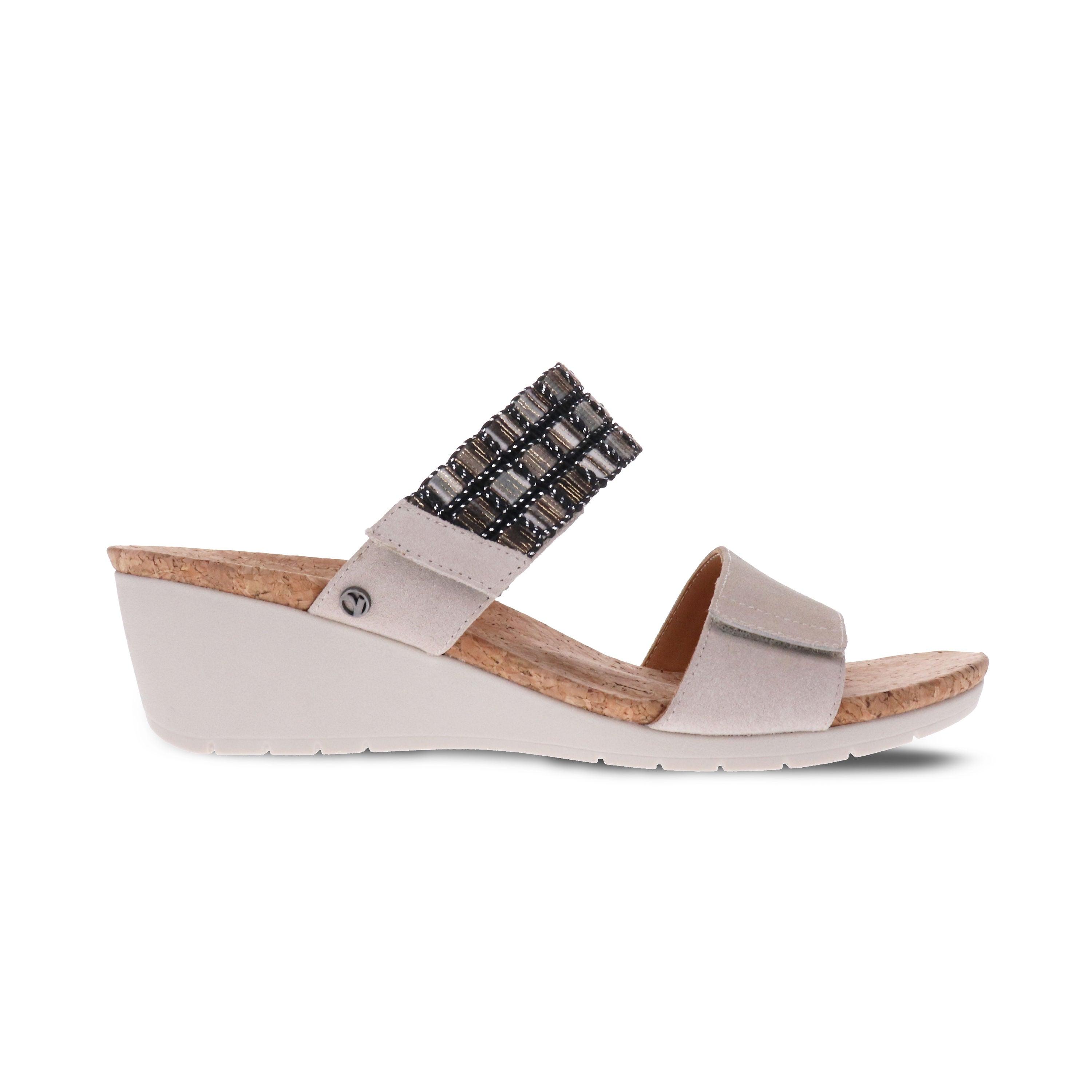 Sorrento Cork Wedges - Revere Shoes